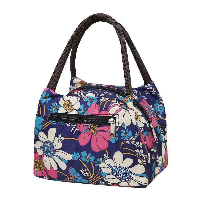 Wasserdichte kleine Handtasche aus Oxford-Stoff für Frauen mittleren Alters und ältere Frauen