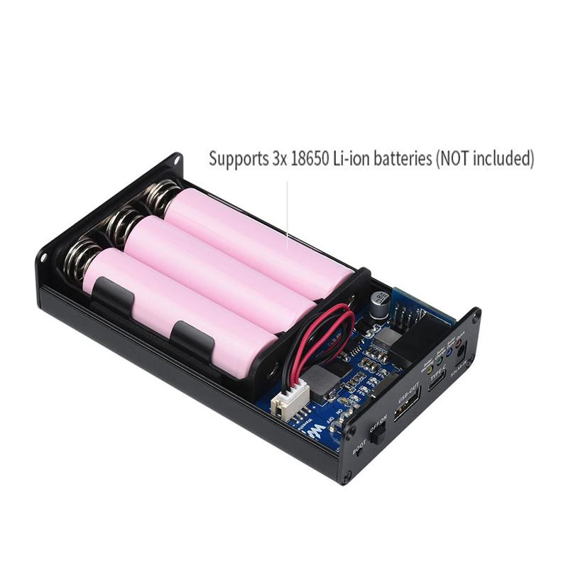 Solar Power Manager (C) Supports 3x 18650 Batteries(Not include) Multi Protection Circuits