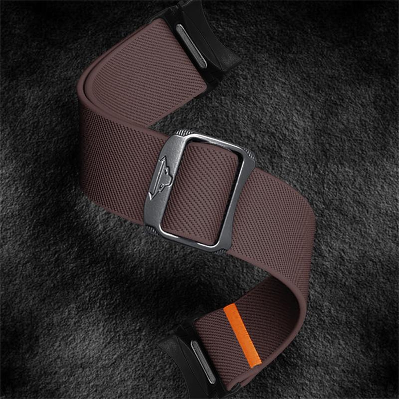 Band For Samsung Galaxy Watch 7 FE 5 Pro 4 6 Classic 44mm 40mm No Gaps Nylon Braided Sport Bracelet Correa Galaxy Watch 7 Strap
