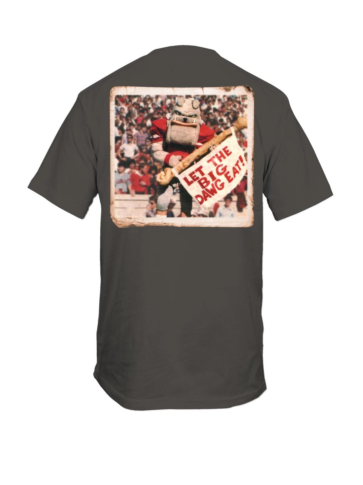 New World Graphics UGA Big Dog Eat Short Sleeve Graphic T-Shirt 4XL