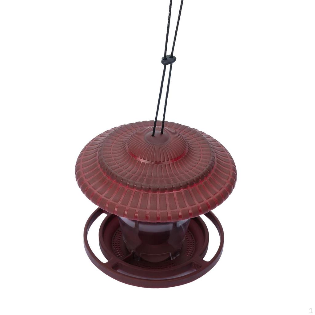 Bird Feeder, Rainproof Transparent Tank for Backyard Outdoor Decorations