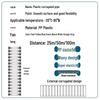 Xunpu Red Corrugated Plastic Flame Retardant Wire Conduit