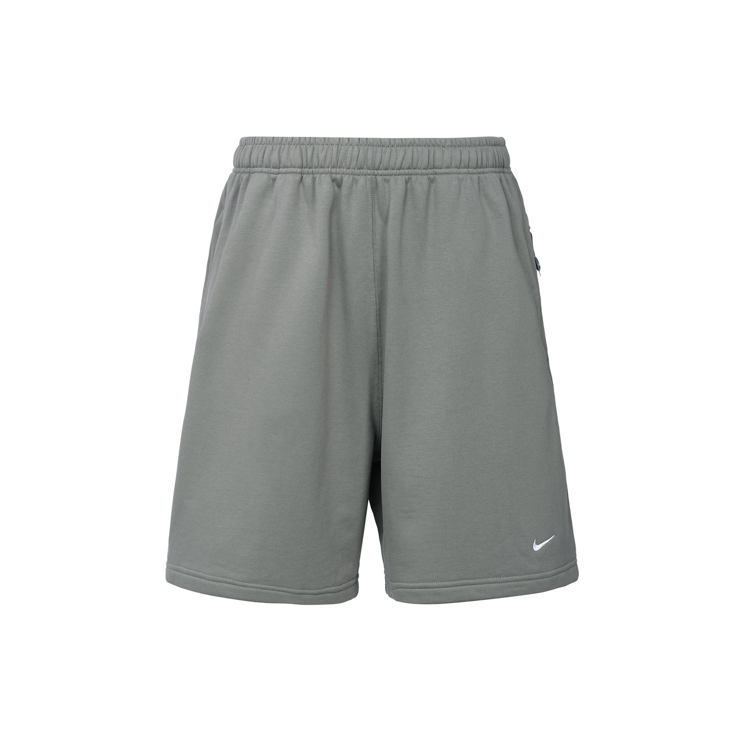 Nike Solo Swoosh French Terry Shorts Grey Men s DX0818-029 XXL