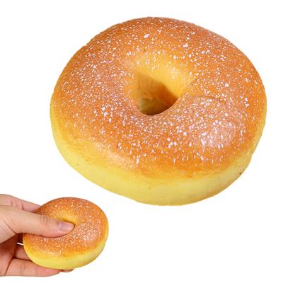 Simulation Bread Squeeze Toy Stress Relief Toast Cake Cheese Bagel Croissant Sensory Toy Decompression Realistic Food Fidget Toy