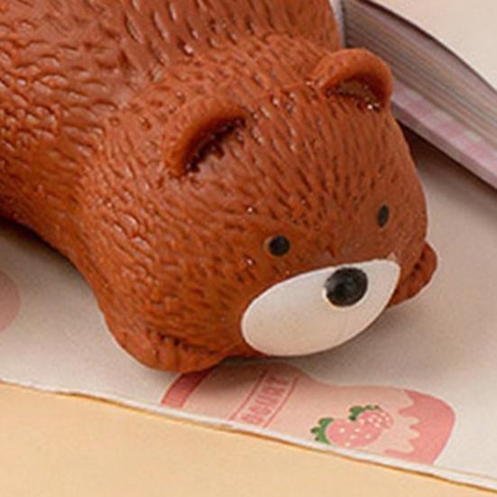 Cartoon Bear Squeeze Toy Stress Relief Slow Rising Cat Sensory Toy Soft Stress