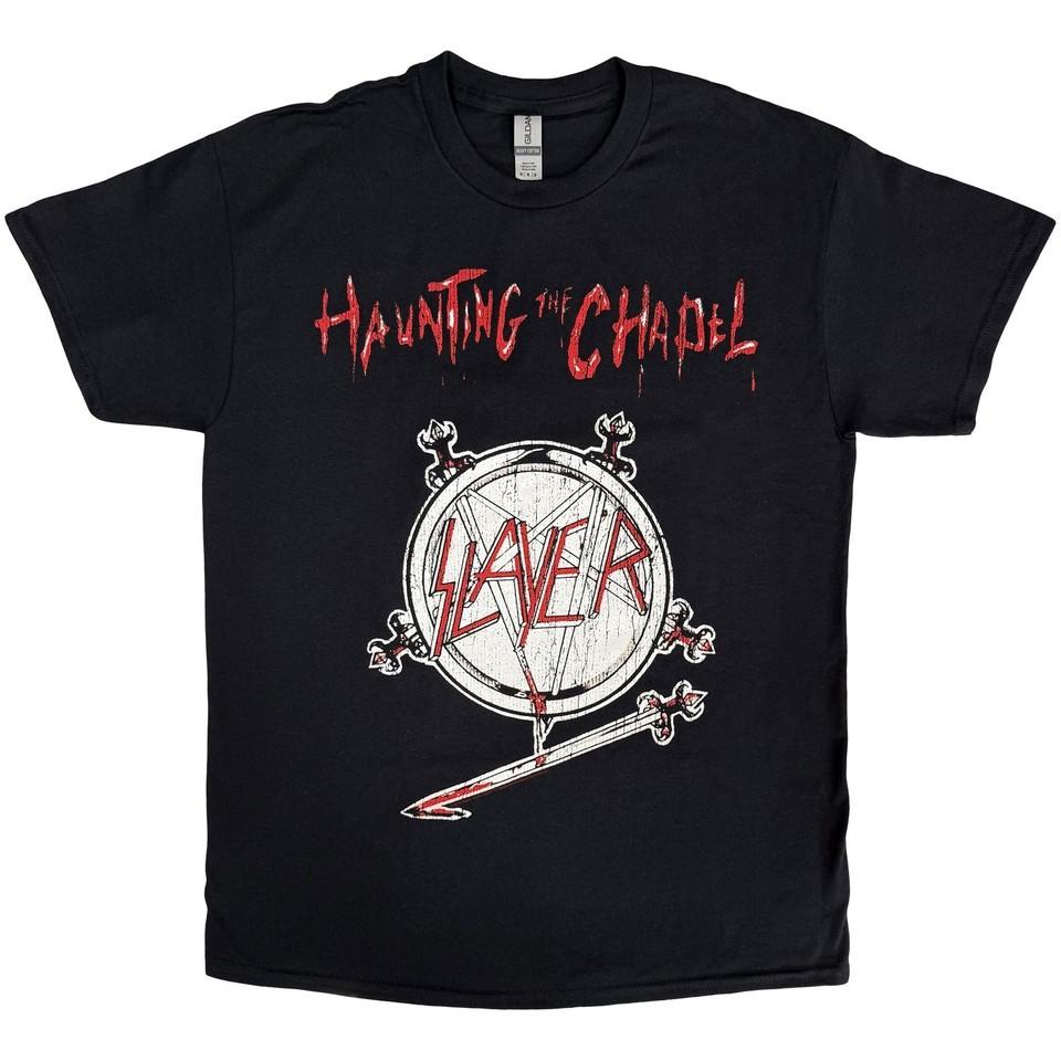 Slayer: Haunting the Chapel T-Shirt (Officially Licensed) Small S