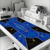 Texas Holdem Table Pad Portable Rubber Foam Poker Table Mouse Pad Keyboard Office Gaming Table Pad Gambling Players Game Layout