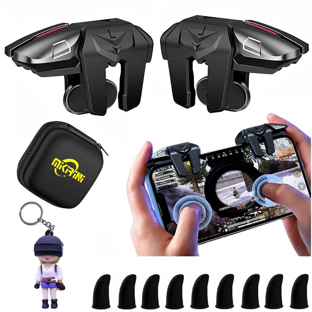13 In 1 PUBG Mobile Triggers Combo, L2R2 4 Triggers Mobile Phone Controller for PUBG/Fortnite/Call of Duty/Rules of Survival