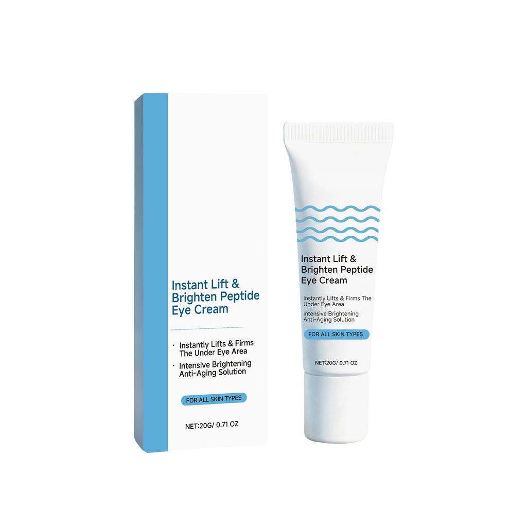 Peptide Eye Cream, Gentle Formula, Hydrating, Firming, Brightening, Anti-Wrinkle, Daily Eye Care