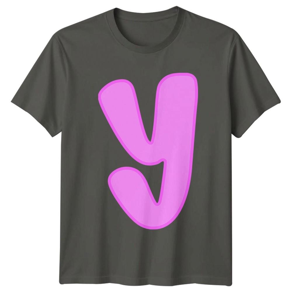 Z Letter Alphabet Unisex T Shirt Initial Unisex Unisexs Graphic Tee S