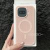 For Vivo iQOO 15R iQOO Z11 Turbo Case Magnetic Honeycomb Hole Heat Dissipation PC Silicone Skin Feel Cover Non-Slip Bumper