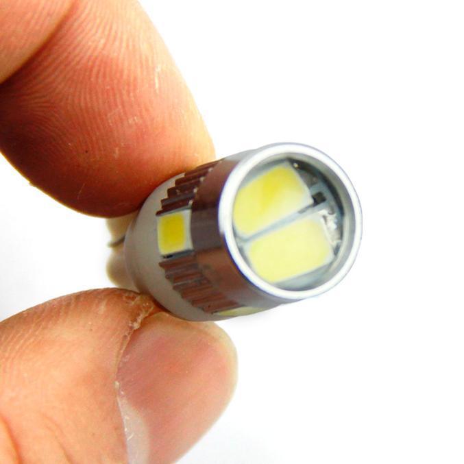 

2X T10 W5W Внутренний ксенон Белый синий красный светодиод CANBUS 6SMD 5630