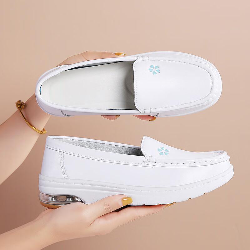 Women's Comfortable Breathable White Nurse Shoes