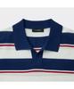 Keoseuuteommellou Navy Fresh Lounge Stripes Collar Sweater Cwwam26413Nyd