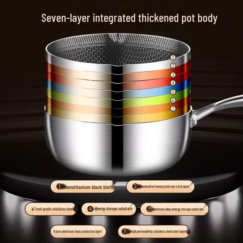 HANDUNYOU Stainless Steel Multi-Purpose Pot with Steamer