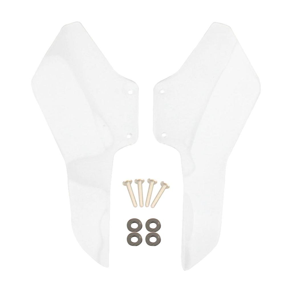 Motorcycle Side Wing Windshields Windscreen Decoration Easy Installation Acrylic Wind Deflectors Side Fairing for R18 B