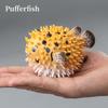 Set di Action Figure Modello Animali Marini - Pesci Oceanici Tonno Pesce Vela Persico Cernia Salmone PVC Giocattolo Educativo per Bambini