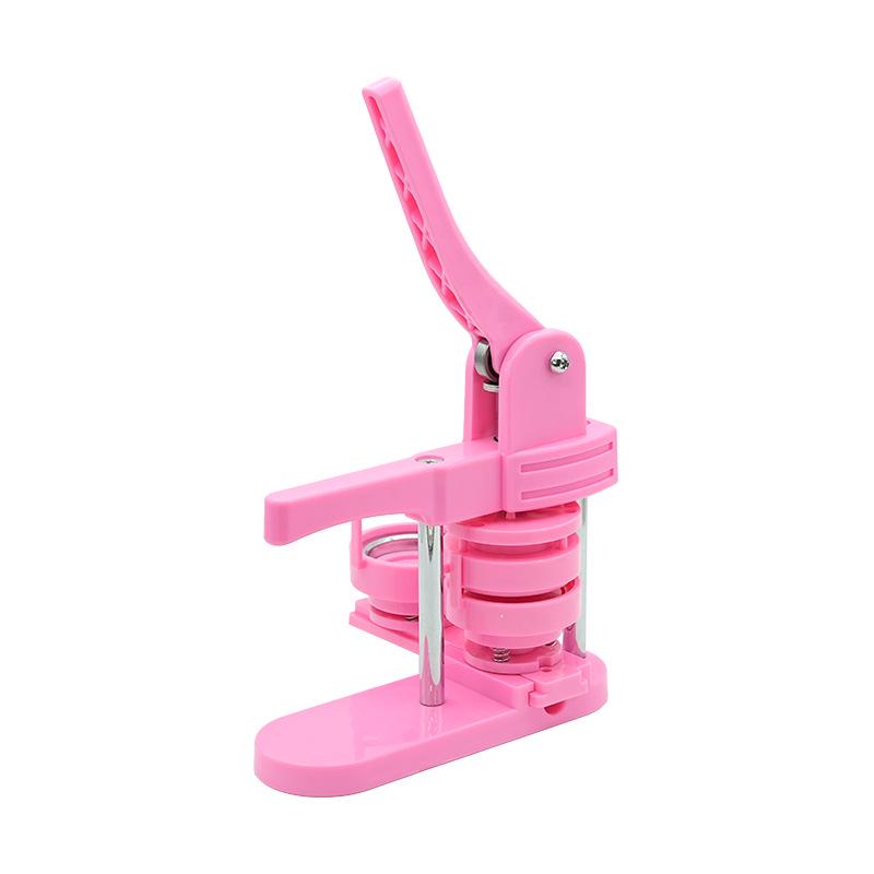 DIY Badge Making Kit: Badge Machine with Molds for Name Tags, Medals, and Anime Badges.