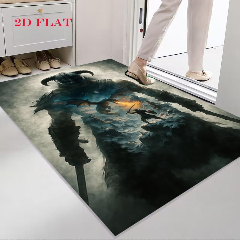 Tamriel Carpet Rug for Living Room Bedroom Home Sofa Decoration,Kids Play Nonslip Floor Mat