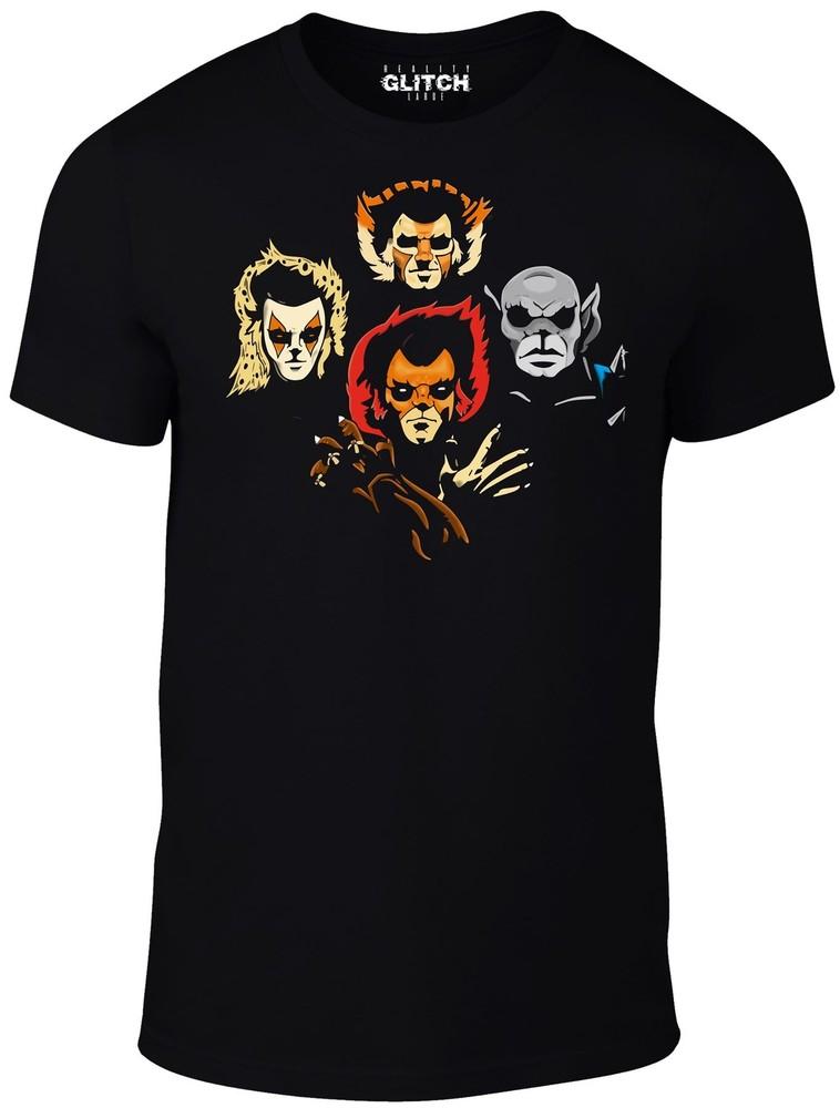 

Feline Rhapsody Men s T-shirt - Inspired By Thunder Cats and Queen L