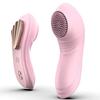Fernbedienbarer Vibrator Magnetisch Tragbare Vibrationshöschen Mehrere Vibrationsmodi Silikon Klitoris Vagina Stimulator mit Weichen Borsten für Frauen