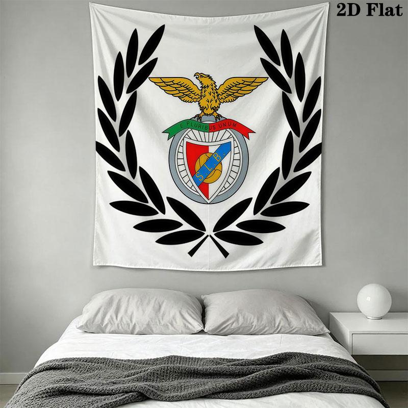 S.L. Benfica Wall Hanging Printed Fabric Blanket Decorative Tapestries for Bedroom Living Room Home Decor