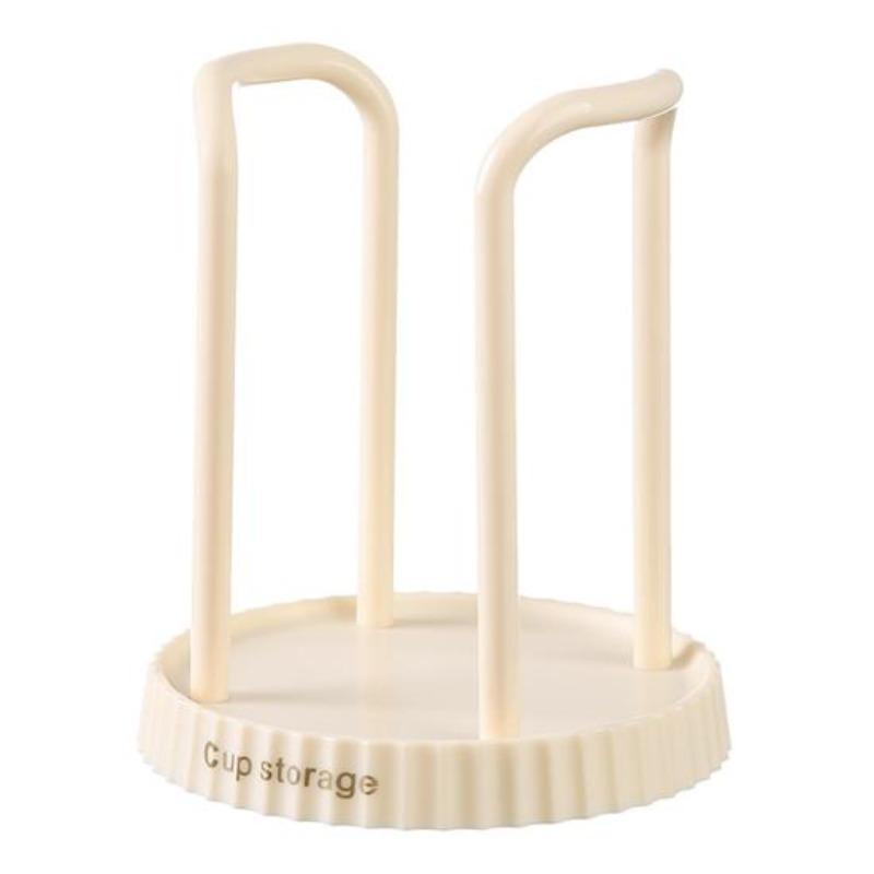 Paper Cup Dispenser Durable Space-Saving Inverted Mouthwash Cup Holder for Kitchen Bathroom Vanity Countertop
