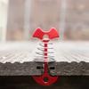 5 Stück/Packung Deckanker-Heringe Camping Fischgrätenanker Zeltnagel Deckboden Edelstahl Federstahlnagel Wandern Outdoor-Werkzeuge