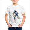 Abbigliamento Bambini T-shirt Ragazzo Manica Corta Top T-shirt Bambina Stampa Judo Casual Girocollo Moda Bambini Abbigliamento Estivo Vestiti Ragazzo