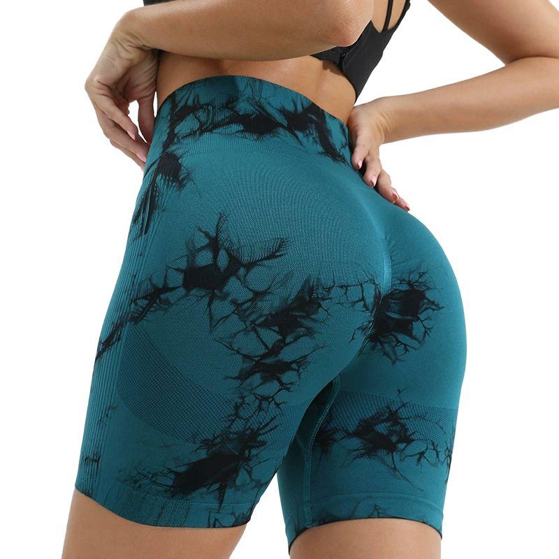 Dames High-Waisted Billenliften Atletische Hardloopshorts