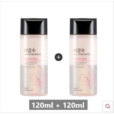 THE FACE SHOP Struccante Labbra e Occhi all'Acqua di Riso 120+120, 2 pezzi, 120 ml