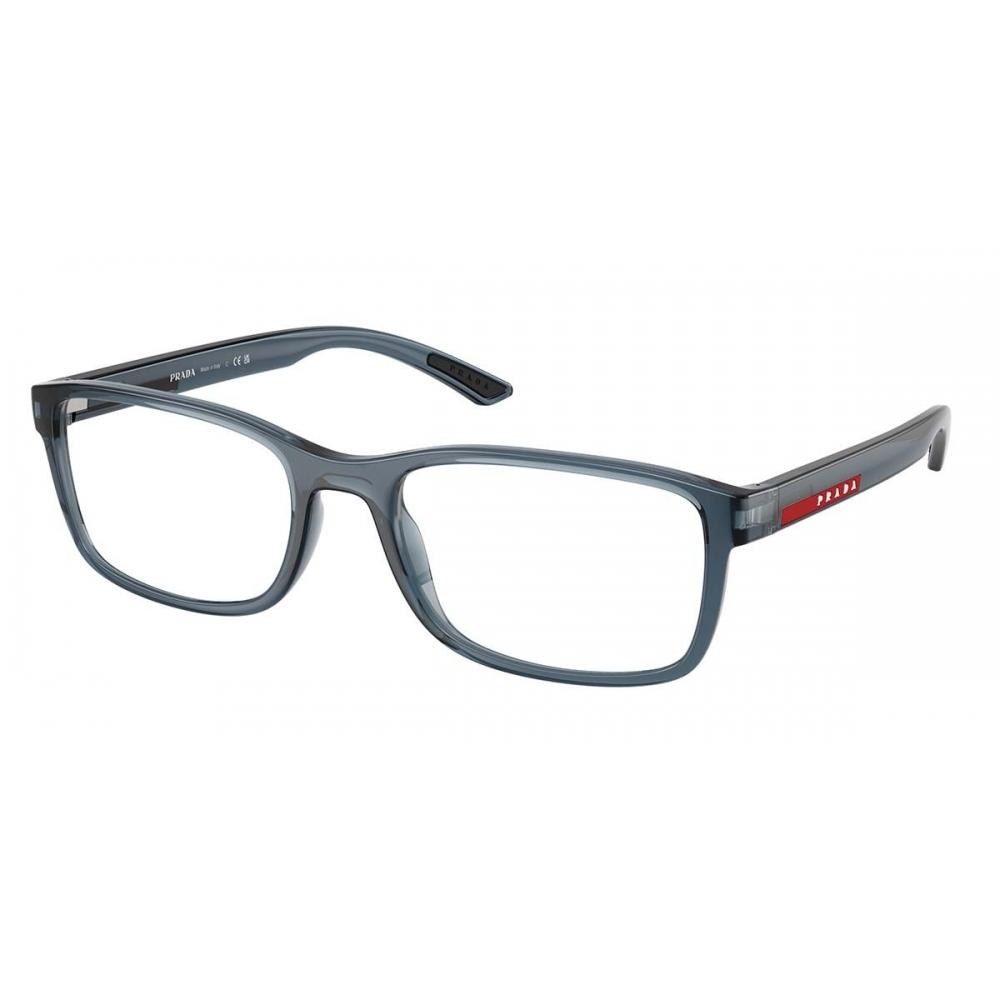 Мужские очки Prada Linea Rossa Ps 06rv Czh1o1 Transparent Blue/55-19-145