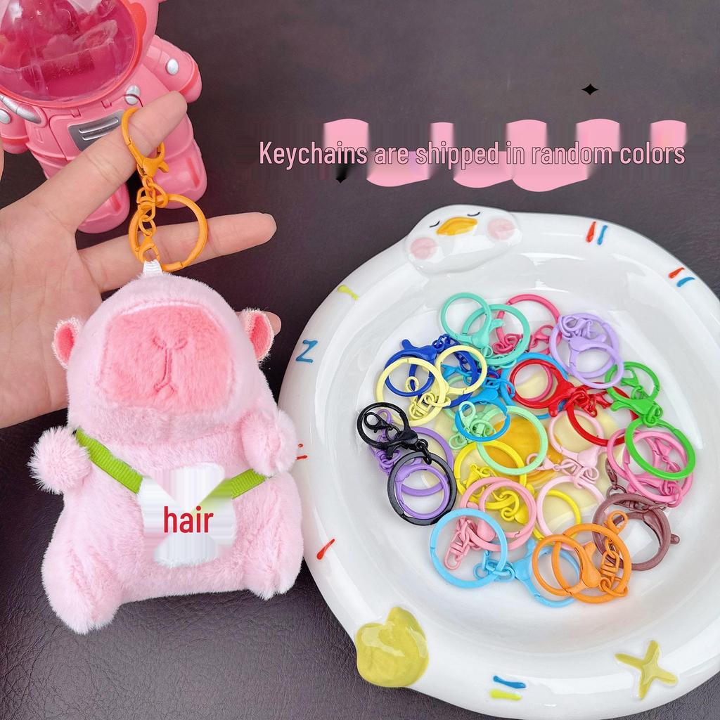 Capybara Anheng Plysjdukke Ryggsekk Nøkkelring - Internettkjendis Hot-Selling Veskeanheng