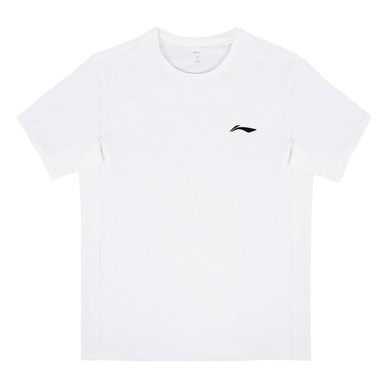 

Li-Ning Quick-Drying Breathable Solid Color Fashion Comfortable Short Sleeve T-Shirt Unisex Tops White YTSU149-3 4XL