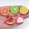 10/100Pcs Resin Simulated Mixed Fruits Strawberry Lemon Watermelon For Scrapbooking Wedding Decor Diy Decor Making Accessories