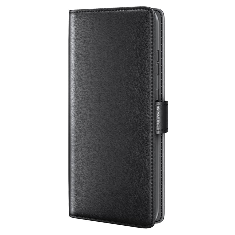 For OnePlus 12 5G Wallet Case Genuine Split Leather Phone Cover with TPU Shockproof Shell