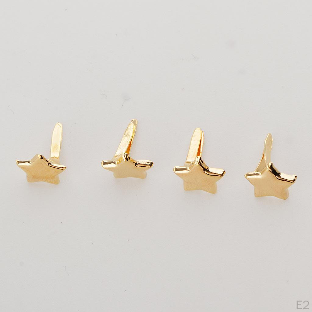 Fasteners, Multi Color 6 Styles to Select