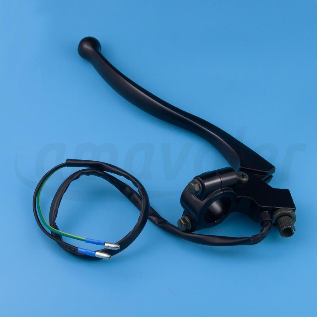 7/8" Clutch Lever with Cable Aftermarket Replacement Parts Fits For150cc 200cc 250cc 300cc Chinese Dirt Pit Bike ATV 4 Wheel Motorcycle.