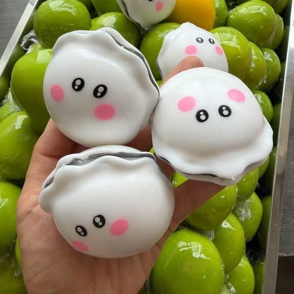 Cracking Sound Crunchy Squeeze Hand Relax Blocks Filled Squishy Crispy Oyster Squishy Kids Adults