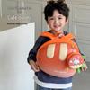Carrot Cartoon Baby Backpack: Fashionable Eggshell Design for Boys & Girls
