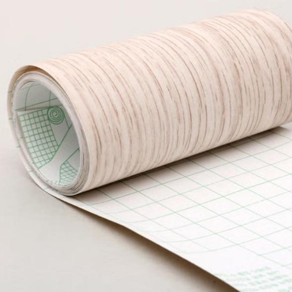 Wood Grain Reform Sticker Strip Wallpaper 10X180cm Natural Walnut / Ash