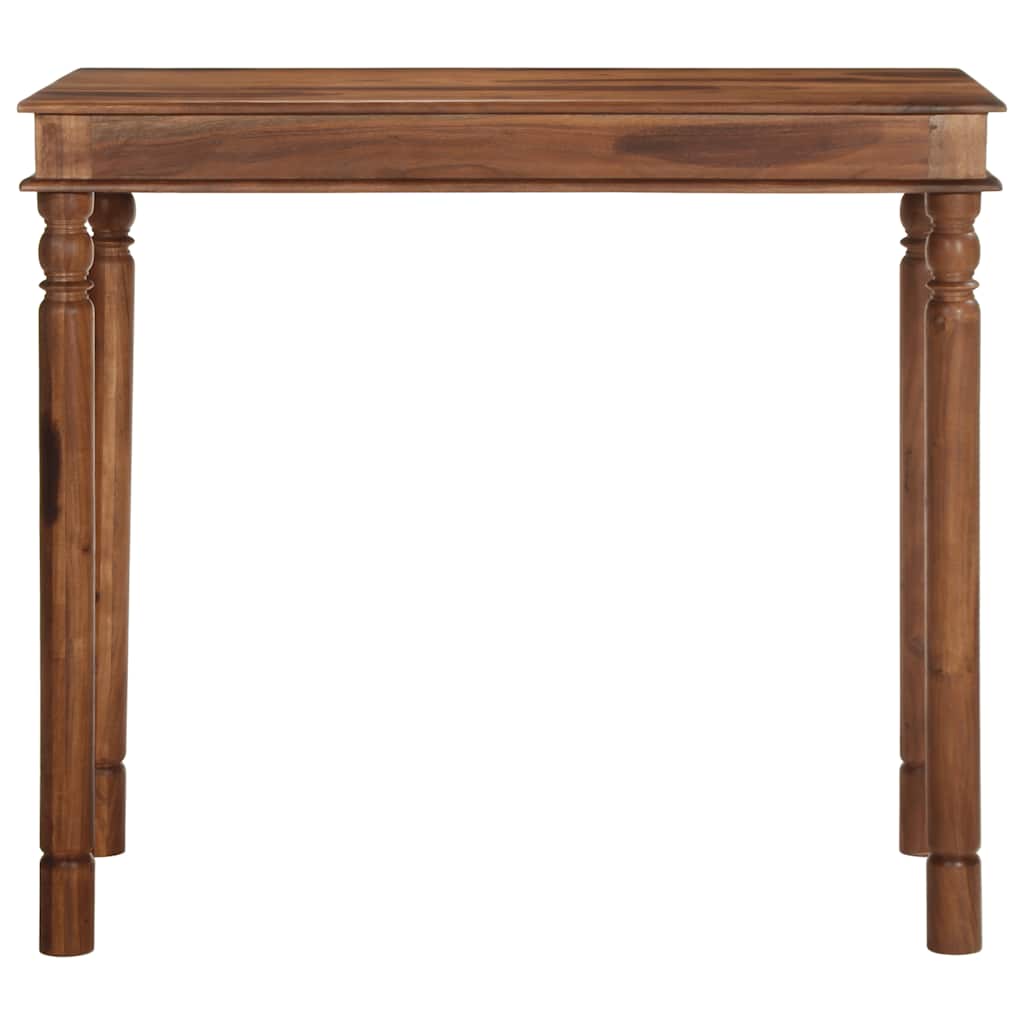 Vidaxl Bar Table, 120X60X107 Cm, Solid Acacia Wood