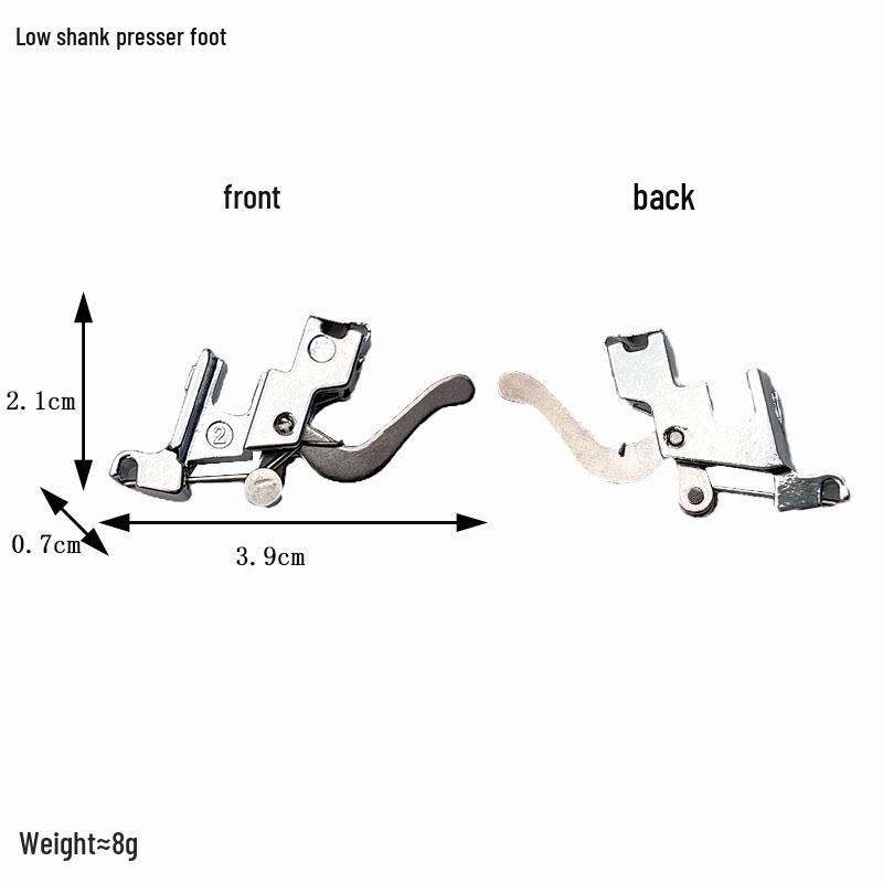 Multifunctional Electric Sewing Machine with Zipper, Binding, and Overlock Presser Foot Attachments