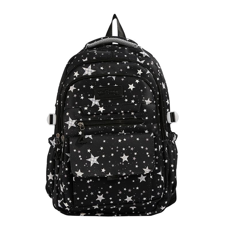 Zaino scolastico Zaino di alto valore per ragazza Zaino da viaggio leggero Zaino per studente delle superiori Zaino per studente delle medie Zaino casual versatile per ragazze di grande capacità