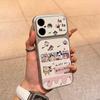 Happy Daily Cute Shin-chan Electroplated Phone Case for iPhone 16 Pro Max & Apple 17