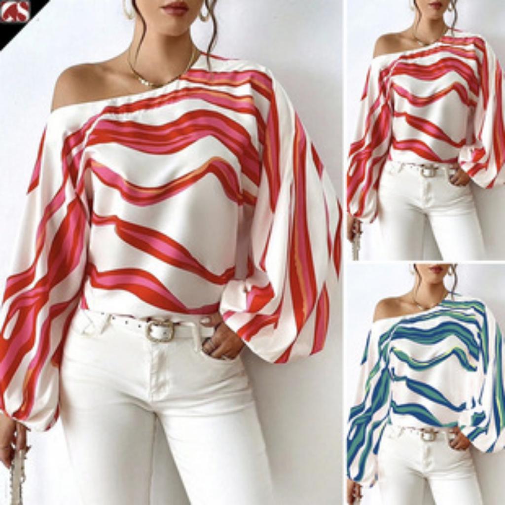 Summer Women's Loose Casual T-Shirt, European American Style Lace Crew Neck Flounce Sleeve Jacquard Dot Lace Trim Top