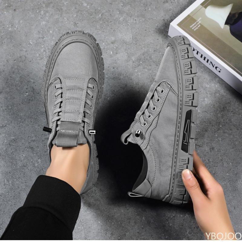 Fashion Men's New Breathable Sports Casual Shoes for Spring Autumn Trendy Versatile Comfortable Non Tiring Light Men's Board Shoes