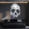Magnetic Halloween Skull Projector Lamp 3 Modes Scary Handprint Grimace Skull Shaped LED Night Light USB Rotatable Projector