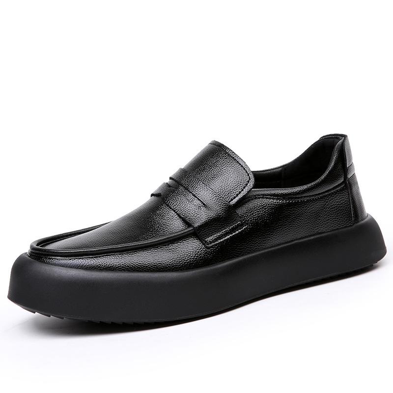 

Мужская обувь повседневная натуральная кожа мужская повседневная обувь мужские мокасины дышащие слипоны черные туфли для вождения большие размеры 38-45 45 чёрный