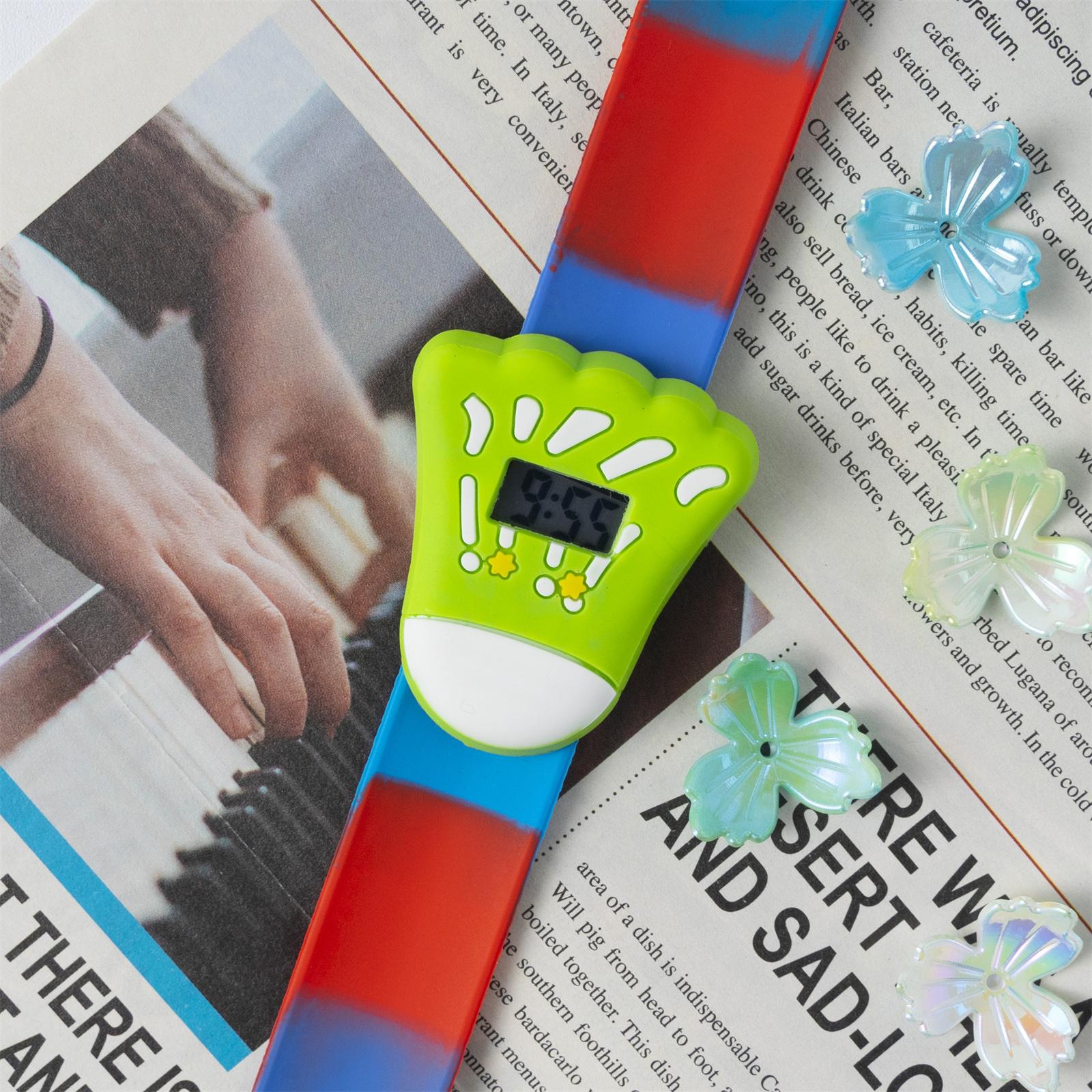 

Men s Waterproof Luminous Running Alarm Clock Watch One Size